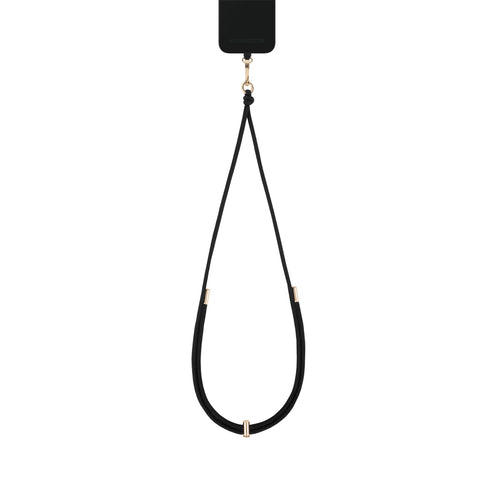 Ideal of Sweden Cord Phone Strap Universal Coal